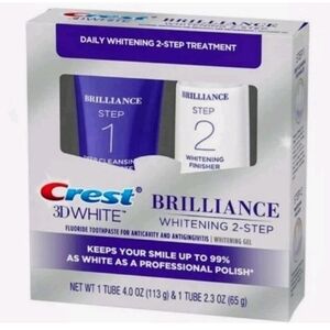 Crest 3D White Brilliance 2 Step Treatment BN Sealed